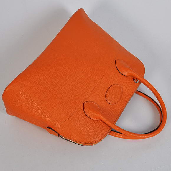 Hermes Bolide 37CM Tote Bags Clemence H1037 Orange