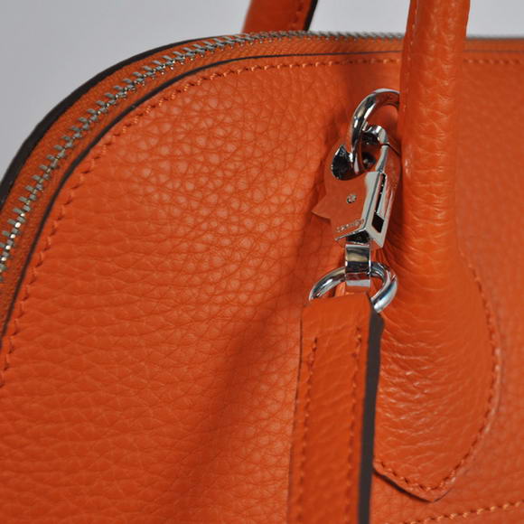 Hermes Bolide 37CM Tote Bags Clemence H1037 Orange