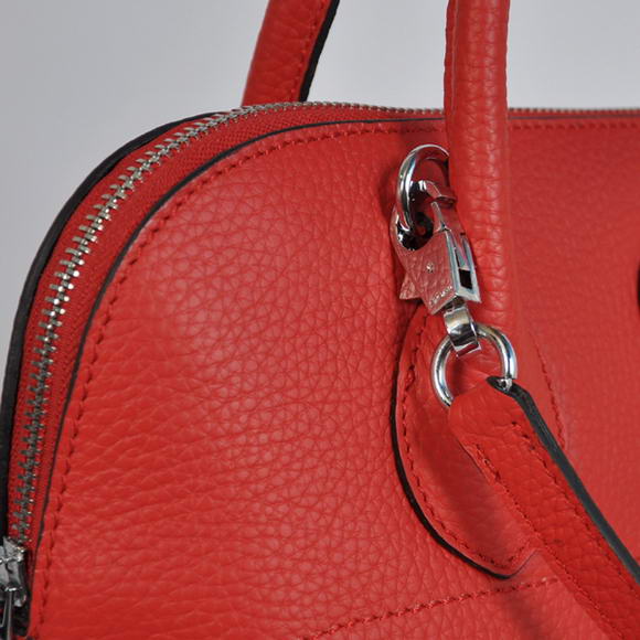 Hermes Bolide 37CM Tote Bags Clemence H1037 Red