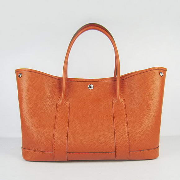 Hermes Garden Party Bag Orange