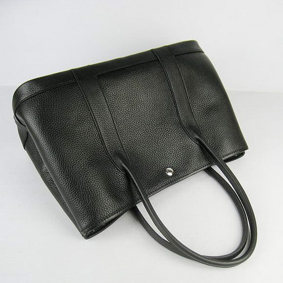 Hermes Jumbo Garden Party Bag Black