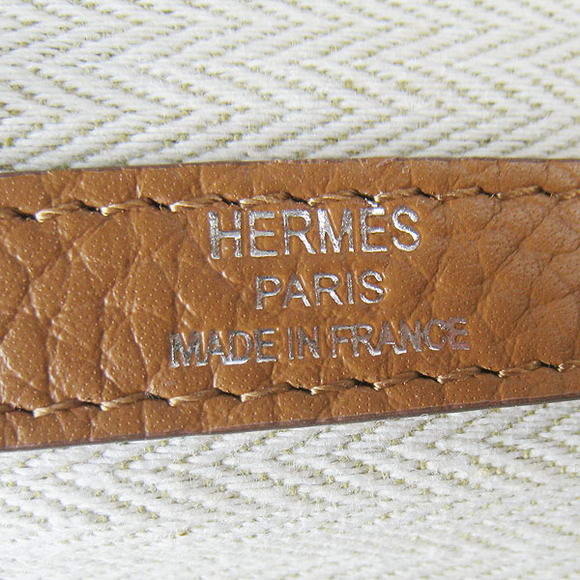 Hermes Jumbo Garden Party Bag Light Coffee