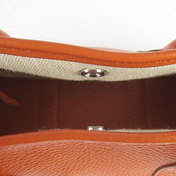 Hermes Jumbo Garden Party Bag Orange