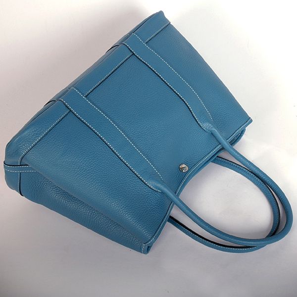 Hermes Garden Party TPM Buffle Sindhu Blue de Malte