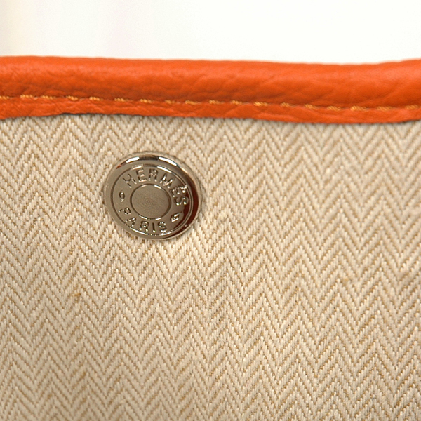 Hermes Garden Party TPM Veau Negonda Orange