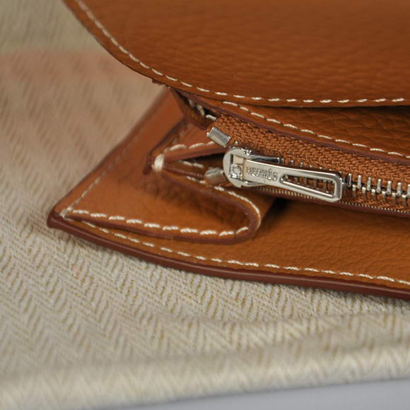 Hermes Constance Wallets Togo Leather A608 Camel