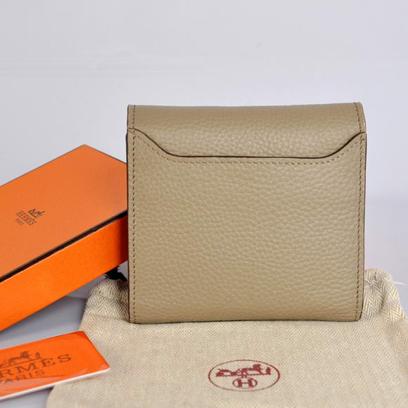 Hermes Constance Wallets Togo Leather A608 Dark Grey