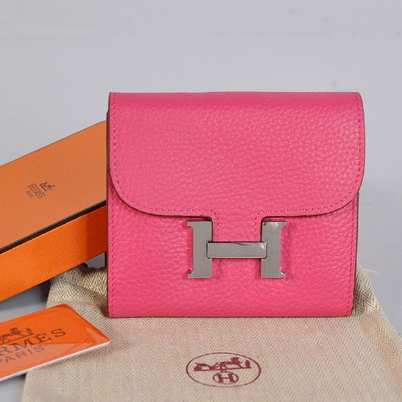 Hermes Constance Wallets Togo Leather A608 Peach