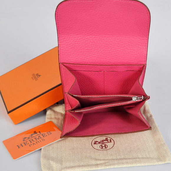 Hermes Constance Wallets Togo Leather A608 Peach