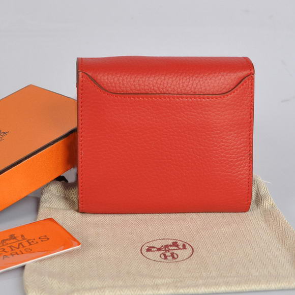 Hermes Constance Wallets Togo Leather A608 Red