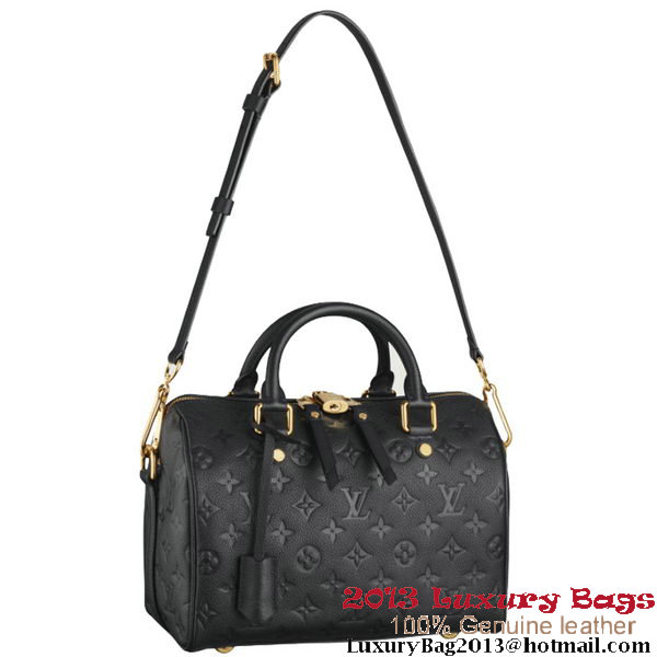 Louis Vuitton Monogram Empreinte Speedy Bandouliere 25 M40762