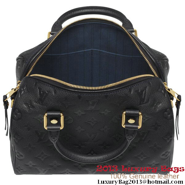 Louis Vuitton Monogram Empreinte Speedy Bandouliere 25 M40762