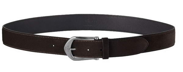 Louis Vuitton suede calf leather belt M6836S