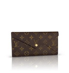 Louis Vuitton Monogram Canvas Long Wallet Origami M40487