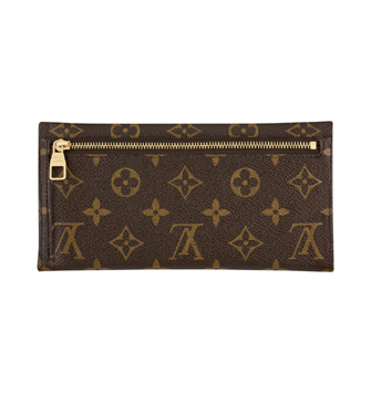 Louis Vuitton Monogram Canvas Long Wallet Origami M40487