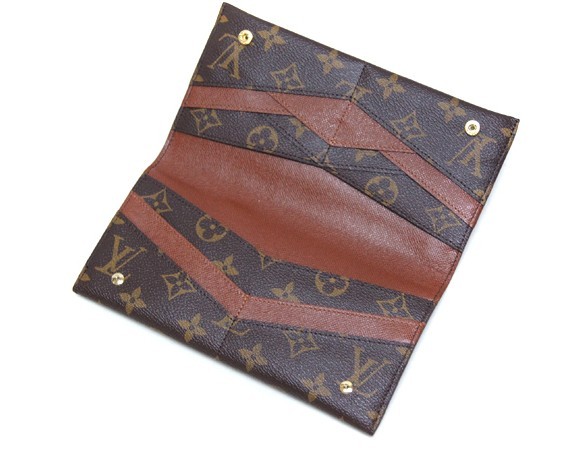 Louis Vuitton Monogram Canvas Long Wallet Origami M40487