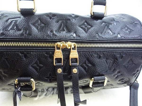 Louis Vuitton Monogram Empreinte Speedy 30 M40762 Black