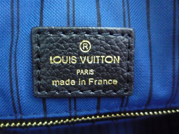 Louis Vuitton Monogram Empreinte Speedy 30 M40762 Black