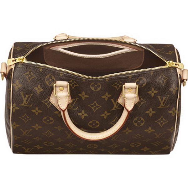 Louis Vuitton Monogram Canvas Speedy 25 with Shoulder Strap M40390