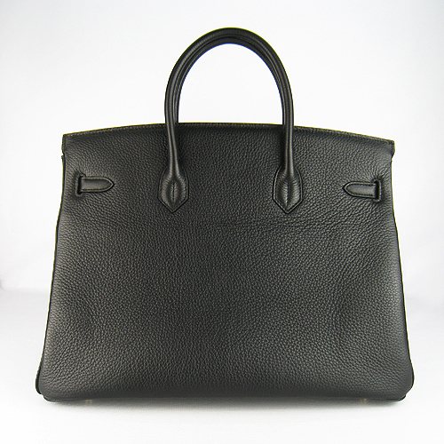 Hermes Birkin 40CM Togo Bag Black 6099 Gold