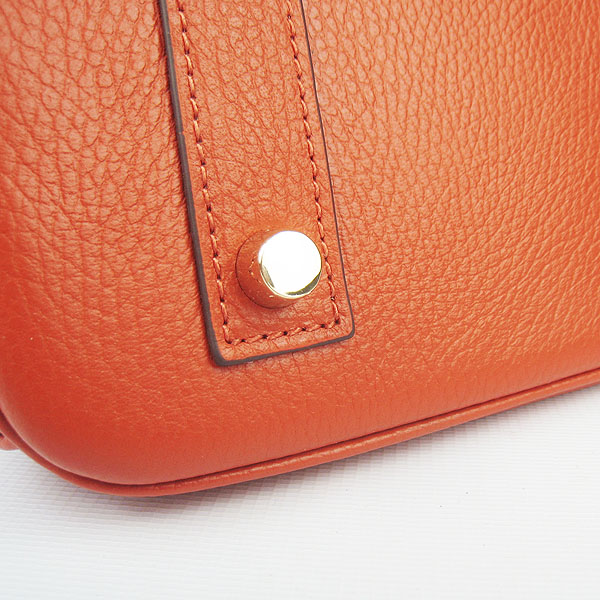 Hermes Birkin 40CM Togo Bag Orange 6099 Gold