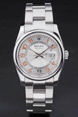 Rolex Air-King Mechanism Stainless Steel Watch-RA3874