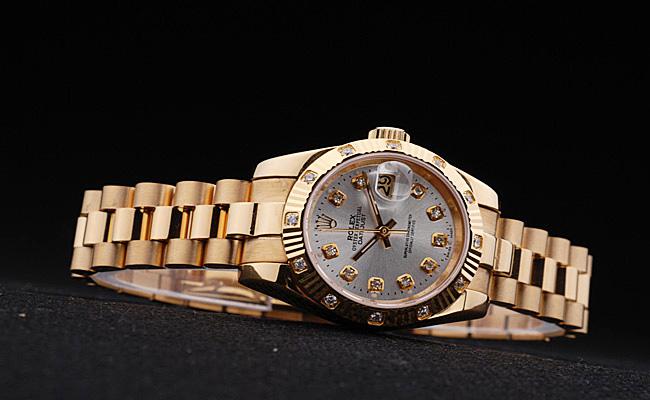 Rolex Datejust Golden Stainless Steel 25mm Watch-RD3783