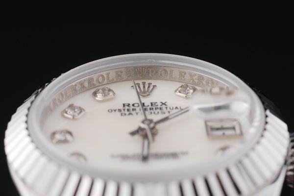 Rolex Datejust Mechanism Silver White Surface Watch-RD2455