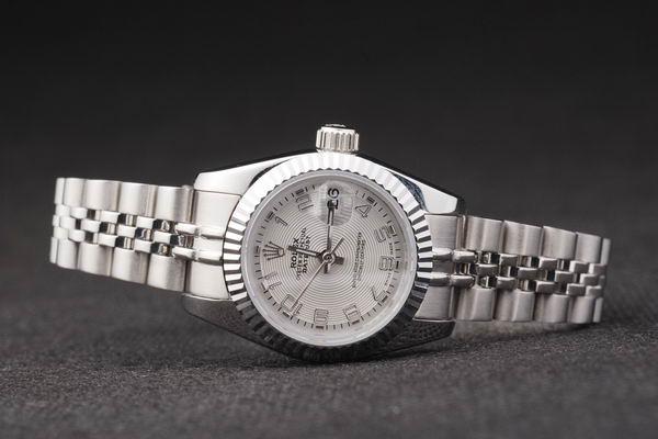 Rolex Datejust Mechanism Silver Bezel White Surface -RD2454