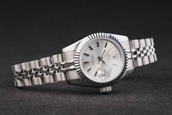 Rolex Datejust Mechanism Silver Surface Watch-RD2453