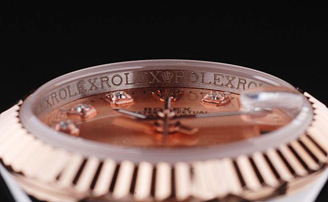 Rolex Datejust Rose Gold Surface 25mm Watch-RD3760