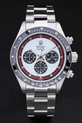 Rolex Daytona Mechanism Black Bezel&White 39mm Watch-RD3858