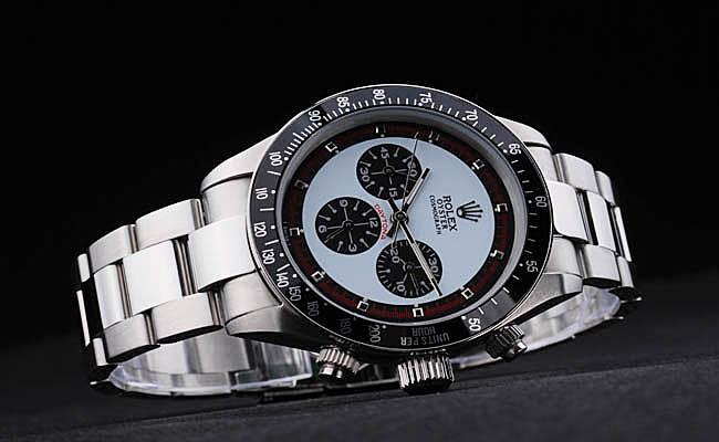 Rolex Daytona Mechanism Black Bezel&White 39mm Watch-RD3858