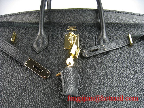 Hermes Birkin 40cm Togo Bag Black 6099