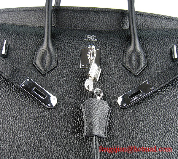 Hermes Birkin 40cm Togo Bag Black 6099