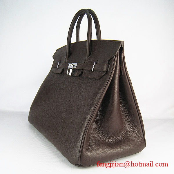 Hermes Birkin 40cm Togo Bag Coffee 6099