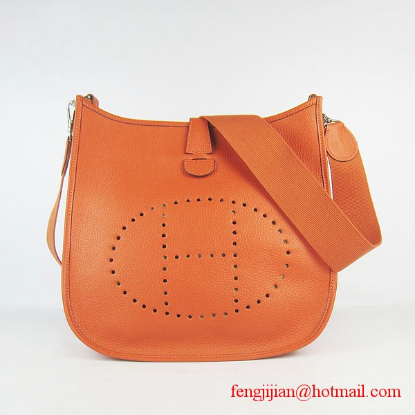 Hermes Evelyne Bag Orange 6309