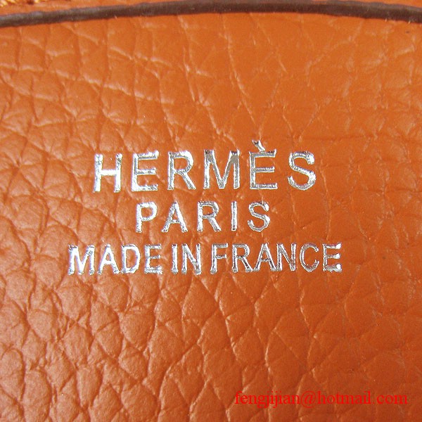 Hermes Evelyne Bag Orange 6309