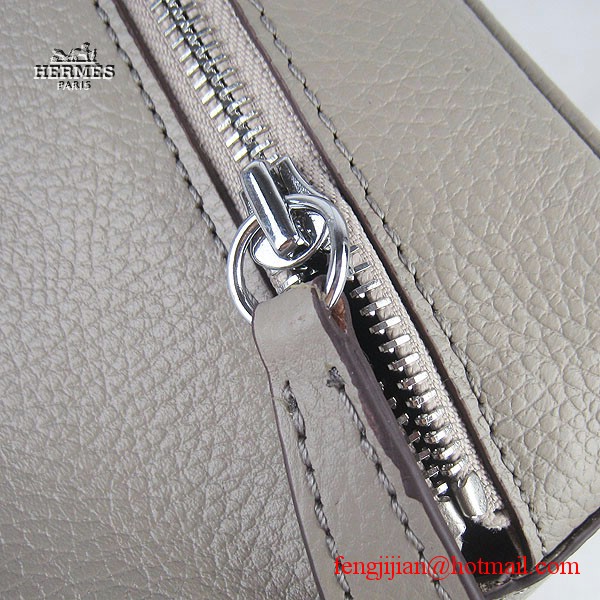 Hermes Women Shoulder Bag Grey 6208