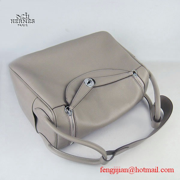 Hermes Women Shoulder Bag Grey 6208