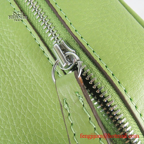 Hermes Women Shoulder Bag Green 6208