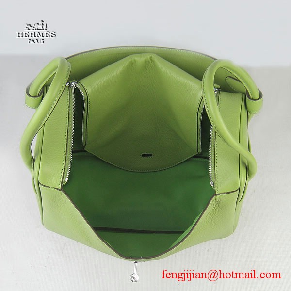 Hermes Women Shoulder Bag Green 6208