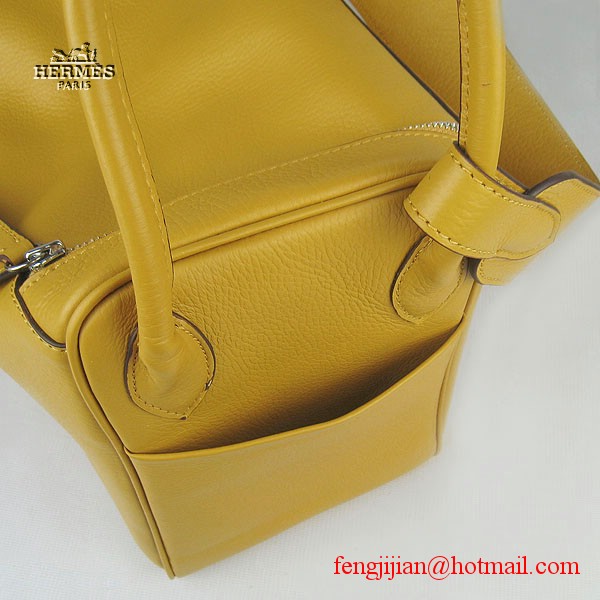 Hermes Women Shoulder Bag Yellow 6208