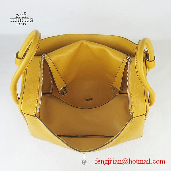 Hermes Women Shoulder Bag Yellow 6208