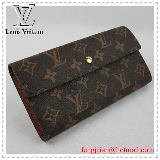 Louis Vuitton Monogram Canvas Porte International M58104