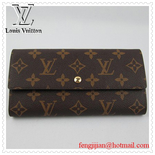 Louis Vuitton Monogram Canvas Porte International M58127