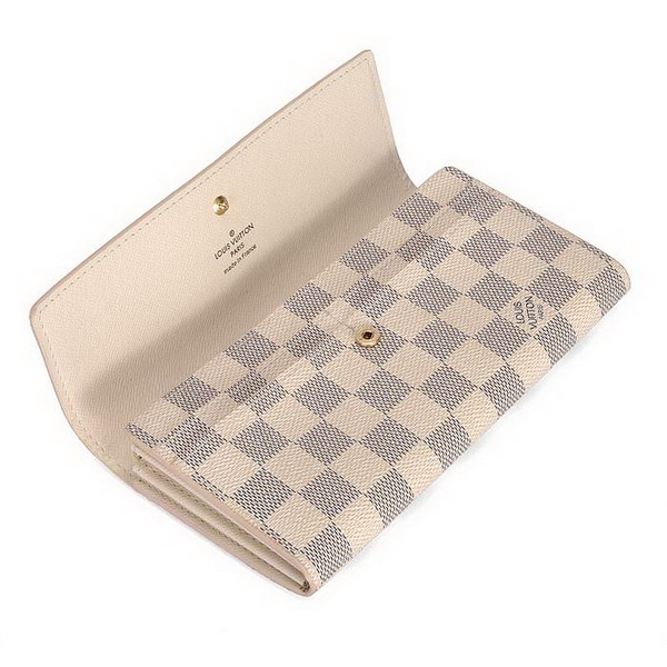 Louis Vuitton Damier Azur Canvas Sarah Wallet N61735