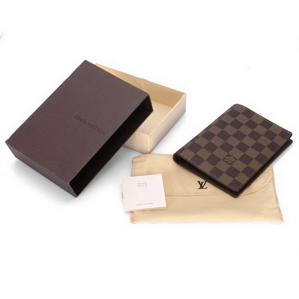 Louis Vuitton Damier Ebene Canvas Brazza Wallet N60017