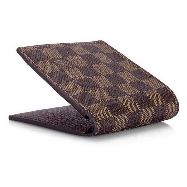 Louis Vuitton Damier Ebene Canvas Marco Wallet N61675