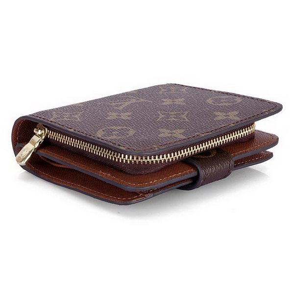 Louis Vuitton Monogram Canvas Compact Wallet N61667